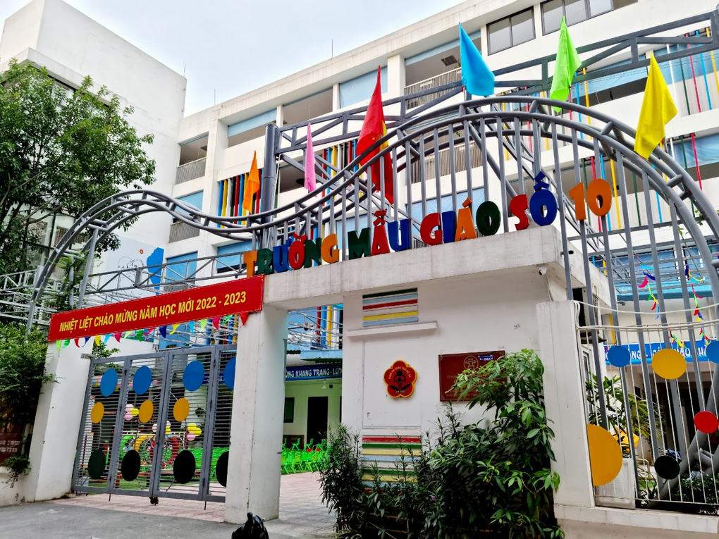 Trường Mẫu giáo Số 10 – Điểm sáng của giáo dục mầm non quận Ba Đình
